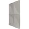 Ekena Millwork 19 5/8in. W x 19 5/8in. H Ellis EnduraWall Decorative 3D Wall Panel Covers 2.67 Sq. Ft. WP20X20ELGBE - alternate 4